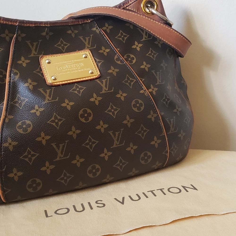 Louis Vuitton Brown Galliera PM Shoulder Bag